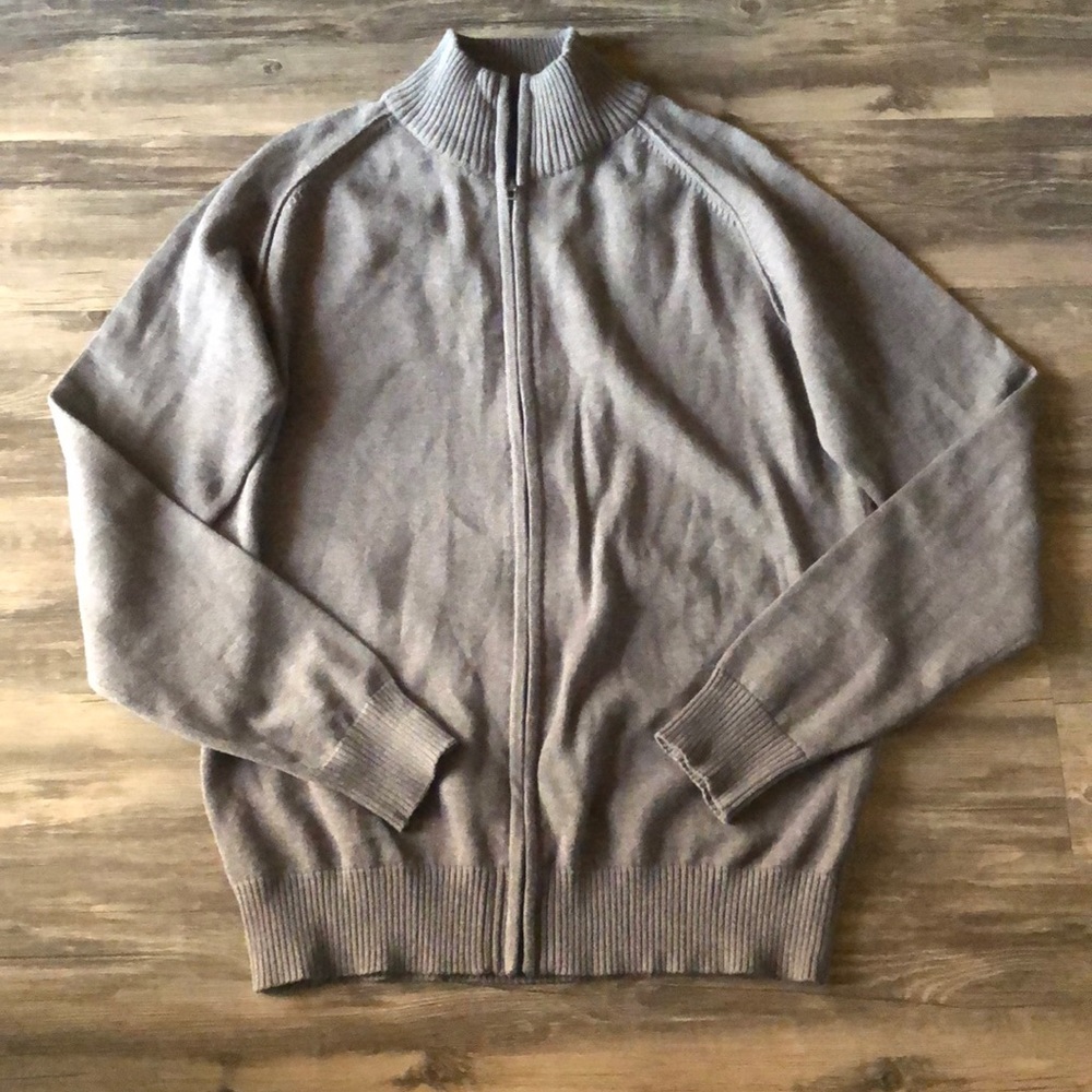 Men’s Angelo Litrico Front Zip Sweater size XL